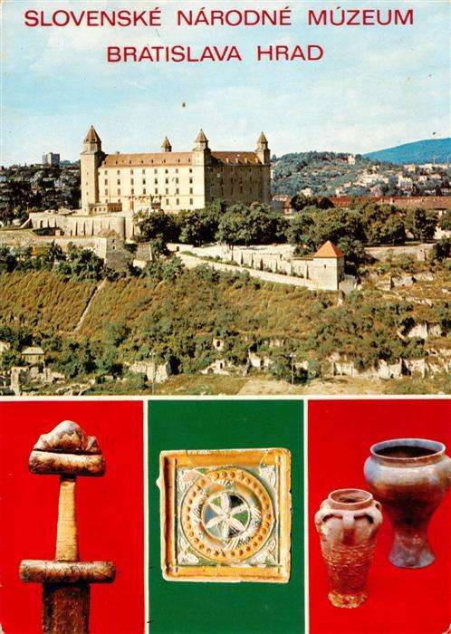 Bratislava Pressburg Pozsony SK Slovenske Narodne Muzeum Bratislava Hrad Gotisch