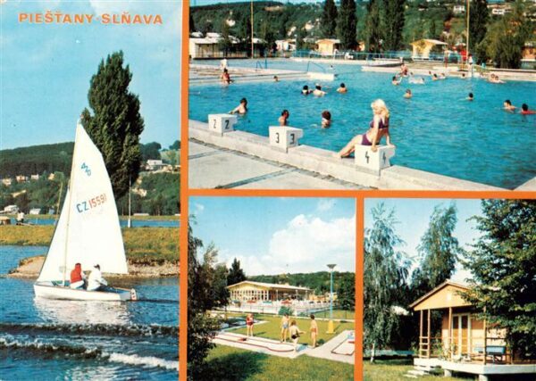 Slnava Piestany Pistian Poestyen SK Kupalisko Restauracia Cast chatkovej osady