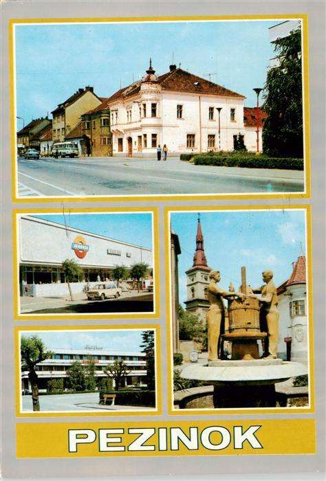 Pezinok Boesing Slovakia Vinohradnicke mesto a priemyselne stredisko Prva zmienk