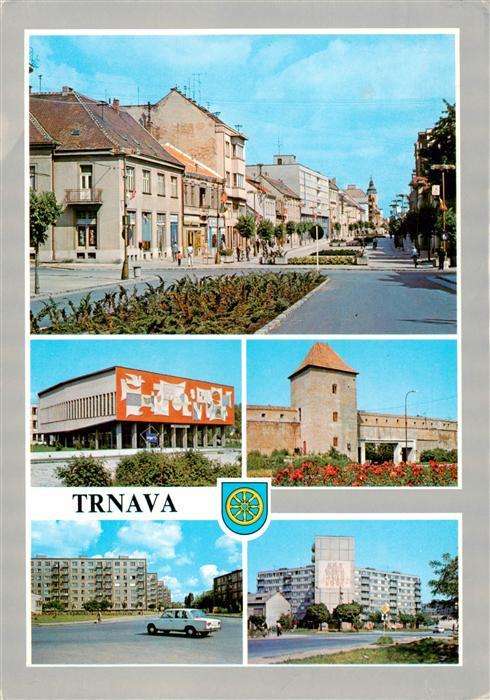 Trnava Slovakia Teilansichten