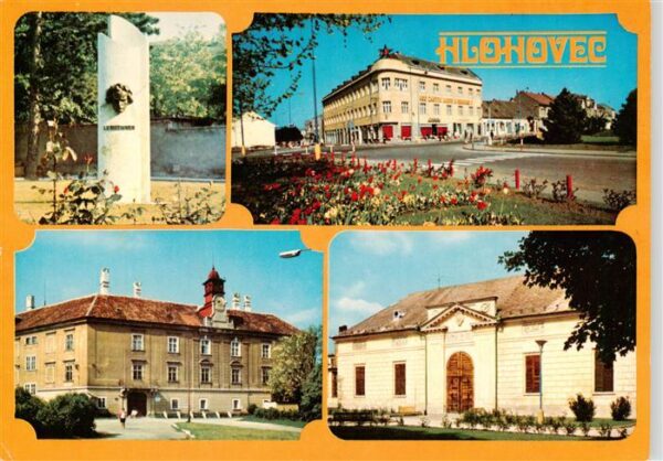 Hlohovec Slovakia Pamatnik L van Beethovena MNV Zamok Empirove divadlo