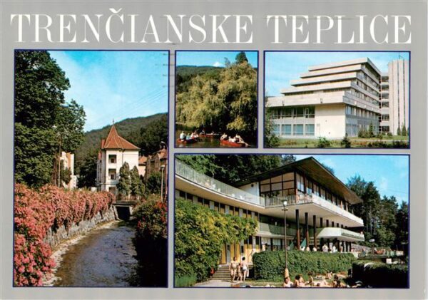 Trencianske Teplice Bad Trencsenteplicz SK Teilansichten Kurhotel