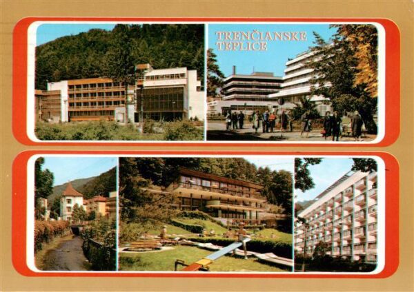 Trencianske Teplice Bad Trencsenteplicz SK Kurhotel Kurpark Kinderspielplatz
