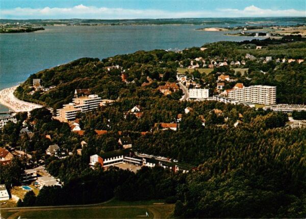 Gluecksburg  Ostseebad Fliegeraufnahme