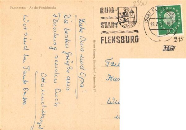 Flensburg  Schleswig-Holstein An der Foerdebruecke – Bild 2