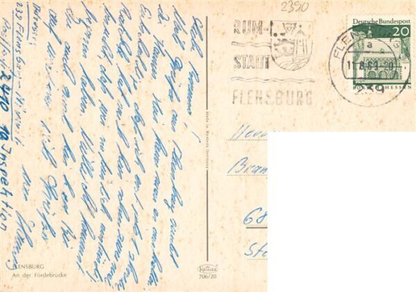 Flensburg  Schleswig-Holstein An der Foerdebruecke – Bild 2