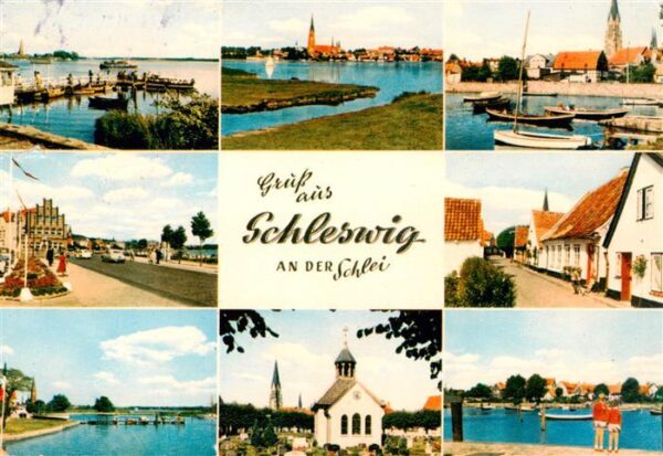 Schleswig Holstein Teilansichten Hafen Kapelle Dom