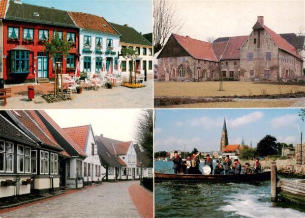 Schleswig Schlei Erfde Senator Kroog Gaststaette Restaurant Musikkapelle Blick z
