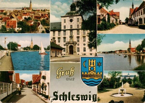 Schleswig Schlei Erfde Teilansichten Dom Schloss Park