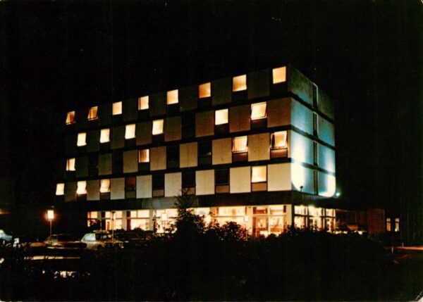 Rendsburg Hotel Restaurant Café Conventgarten Nachtaufnahme