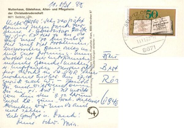 Selbitz  Oberfranken Mutterhaus Gaestehaus Alten- und Pflegeheim – Bild 2