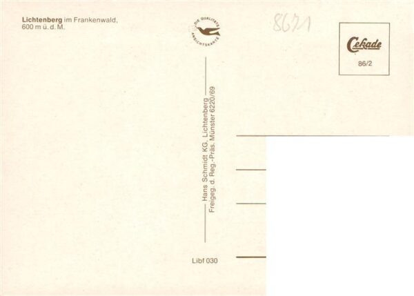 Lichtenberg Oberfranken Fliegeraufnahme – Bild 2
