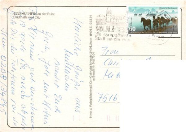 Muelheim  Ruhr Stadthalle und City – Bild 2
