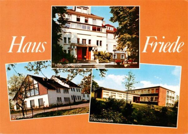 Bredenscheid Hattingen Haus Friede Hauptgebaeude Jugendhof Ev Freizeitheim