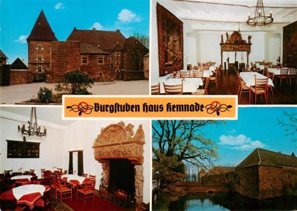 Hattingen  Ruhr Burgstuben Haus Kemnade Gastraeume Burg