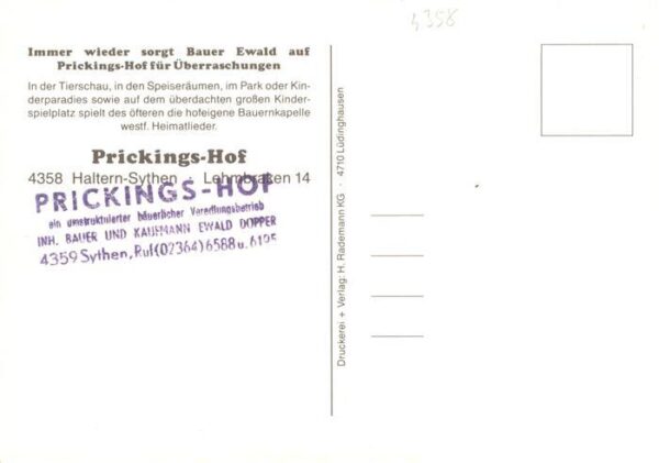 Sythen Haltern Bauernkapelle vom Prickings Hof – Bild 2