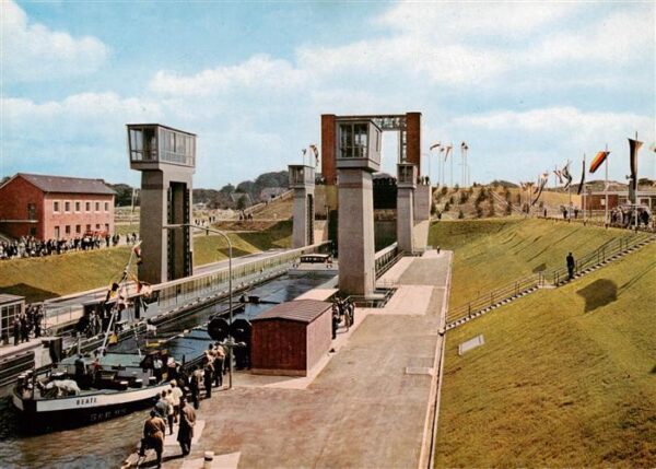 Waltrop Neues Schiffshebewerk Henrichenburg