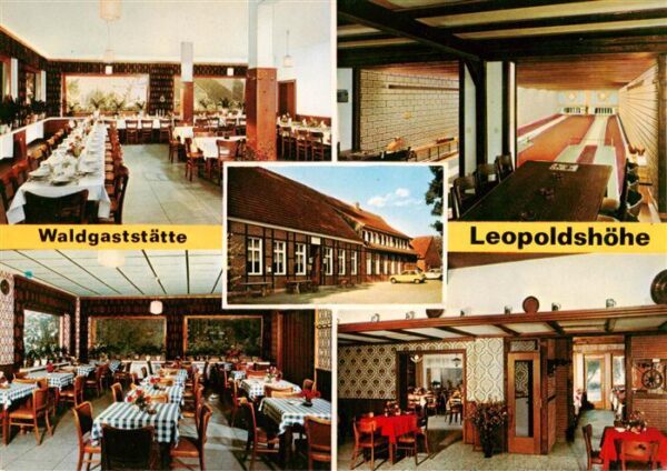 Nottuln Waldgaststaette Leopoldshoehe Gastraeume Kegelbahn
