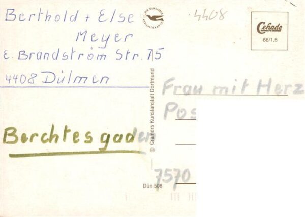 Duelmen Bahnhof Ev Kirche Hl Geist Stiftung Altersheim Duelmener See Hallenbad W – Bild 2