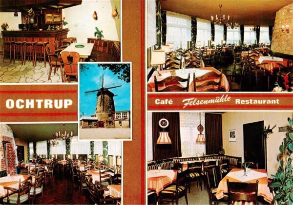Ochtrup Cafe Restaurant Felsenmuehle Gastraeume Bar Muehle