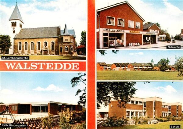 Walstedde Drensteinfurt St Lambertuskirche Kath Kindergarten Ortsmitte Schule