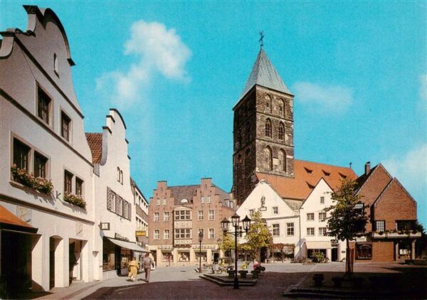 Rheine Marktplatz Kirche