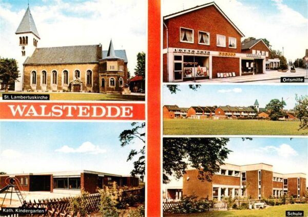 Walstedde Drensteinfurt St. Lambertuskirche Ortsmitte Schule Kindergarten