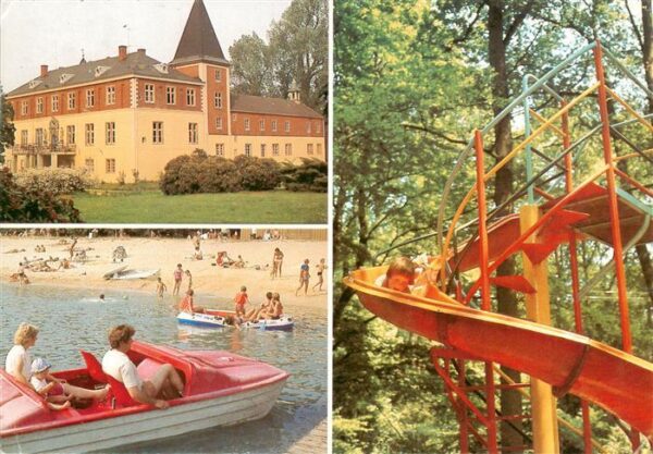 Haren Ems Schloss Dankern Strandpartie Wasserrutsche