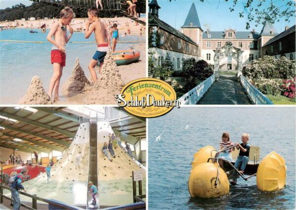 Haren Ems Schloss Dankern Strandpartie Rutsche Tretboot