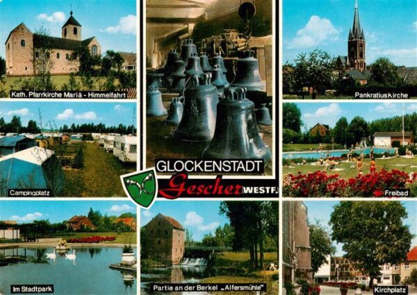 Gescher Kath Pfarrkirche Mariae Himmelfahrt Glockenstadt Pankratiuskirche Campin