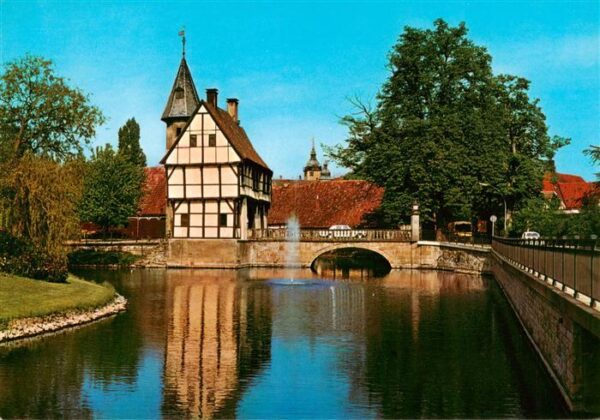 Burgsteinfurt Ritterburg mit Schlossteich