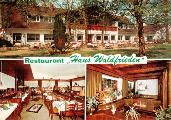 Duelmen Restaurant Haus Waldfrieden Gastraeume