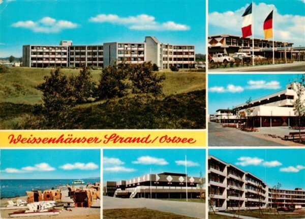 Weissenhaeuser Strand Strandhotels Strand Teilansichten
