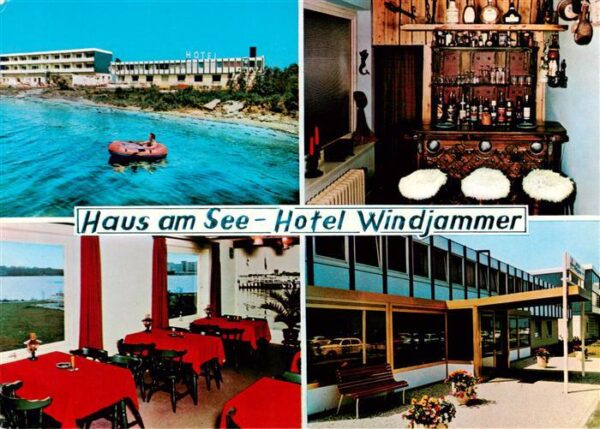 Heiligenhafen Ostseebad Haus am See Hotel Windjammer Gastraum Bar