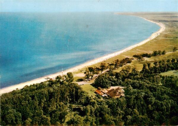 Weissenhaus Wesseker Strand Fliegeraufnahme
