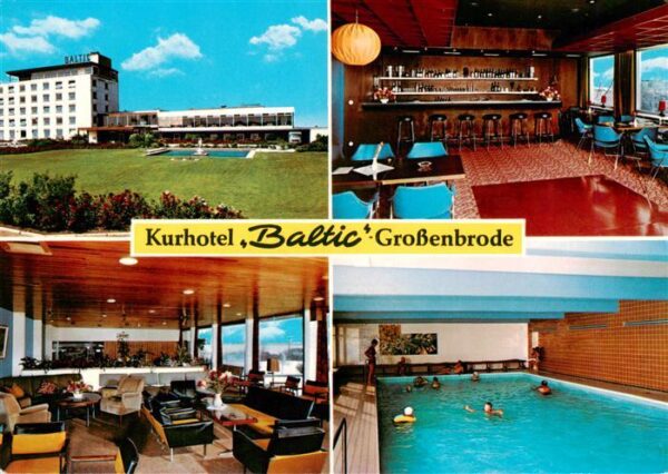 Grossenbrode Ostseebad Kurhotel Baltic Gastraeume Bar Hallenbad