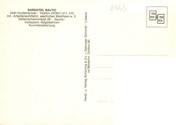 Grossenbrode Ostseebad Kurhotel Baltic Gastraeume Bar Hallenbad – Bild 2