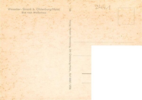 Oldenburg Holstein Wesseker Strand mit Blick nach Weissenhaus – Bild 2