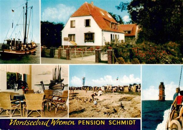 Wremen Pension Schmidt Fischerkutter