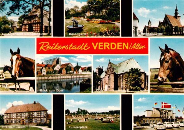 Verden Aller Reiterstadt Jugendhof Sachsenhain Rosengarten Kirche Dom Pferdemuse