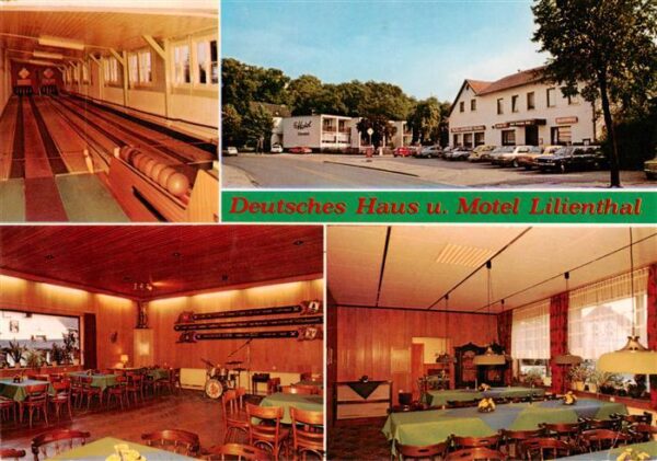 Lilienthal Bremen Deutsches Haus und Motel Lilienthal Kegelbahn