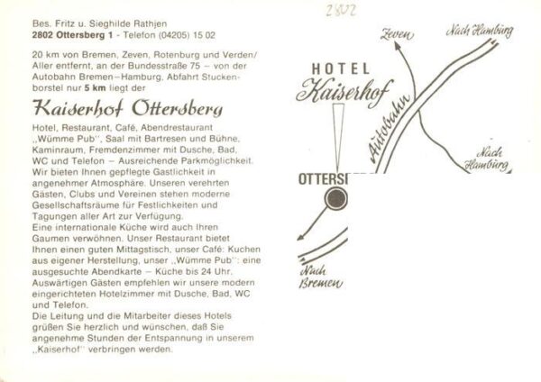Ottersberg Bremen Hotel Restaurant Kaiserhof – Bild 2
