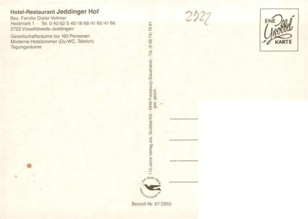 Jeddingen Hotel Restaurant Jeddinger Hof – Bild 2