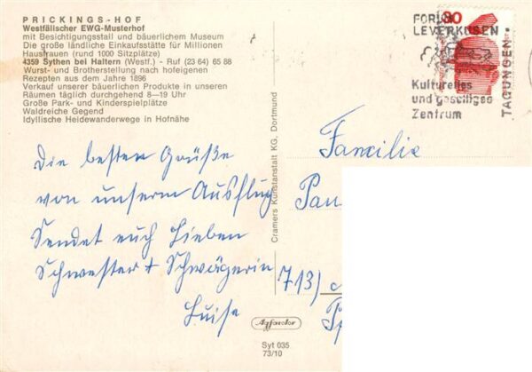 Sythen Haltern Prickings-Hof EWG Musterhof mit Besichtigungsstall und baeuerlich – Bild 2