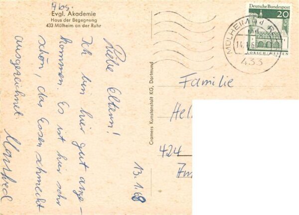 Muelheim  Ruhr Evangelische Akademie Haus der Begegnung – Bild 2
