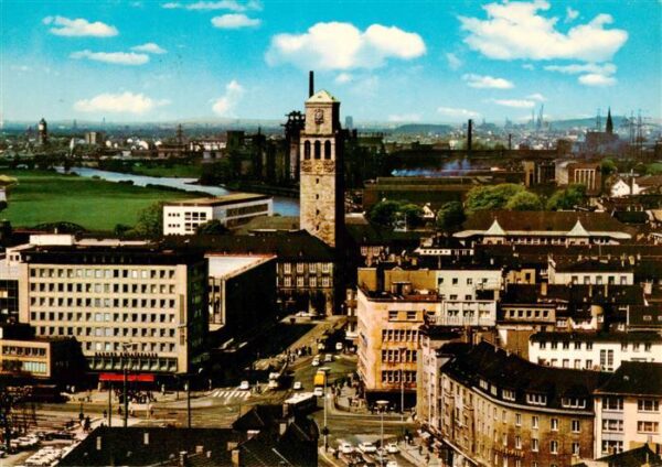 Muelheim  Ruhr Panorama Stadtmitte