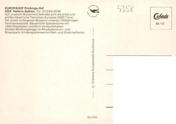 Sythen Haltern Prickingshof EWG Musterhof im Muensterland – Bild 2