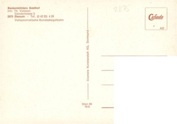 Stenum Ganderkesee Backenkoehlers Gasthof – Bild 2