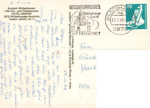 Aumuehle Wildeshausen Kur- und Fitnesscenter Hotel Seehof – Bild 2