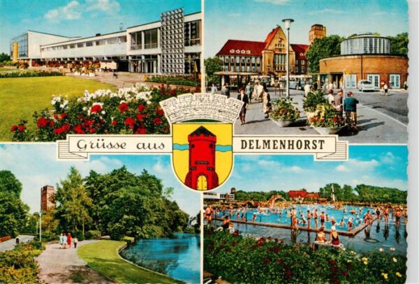 Delmenhorst Teilansichten Park Freibad